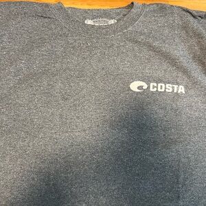 Costa Del Mar Charcoal Long Sleeve T-shirt